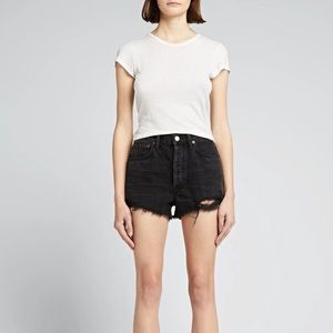 Agolde Parker Vintage Cut Off Shorts